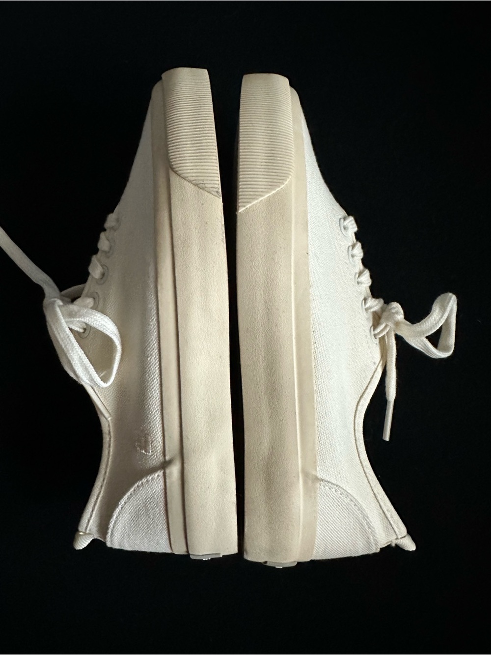 Everlane Low-Top forever sneakers Canvas Sneakers in Natural Cream/  white 5.5 - Picture 8 of 12